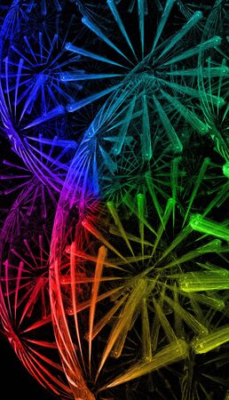 Laser light background.の写真素材