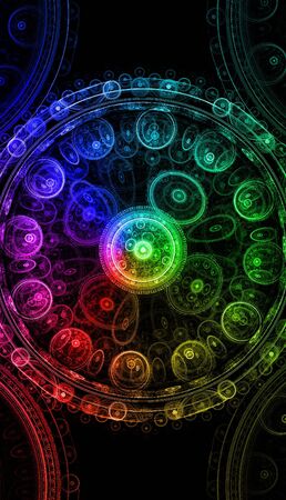 Laser light background.の写真素材