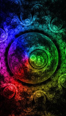 Laser light background.の写真素材