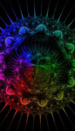 Laser light background.の写真素材