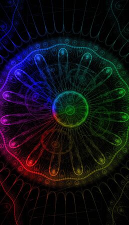 Laser light background.の写真素材