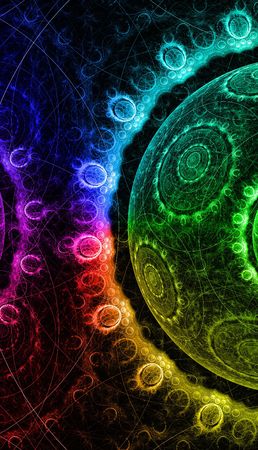 Laser light background.の写真素材
