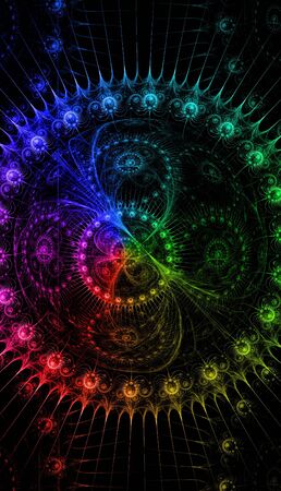 Laser light background.の写真素材