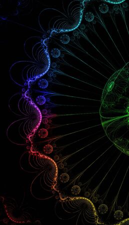 Laser light background.の写真素材