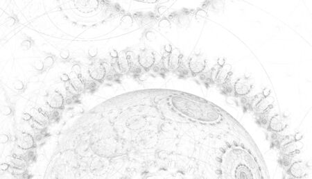 Grey patternの写真素材