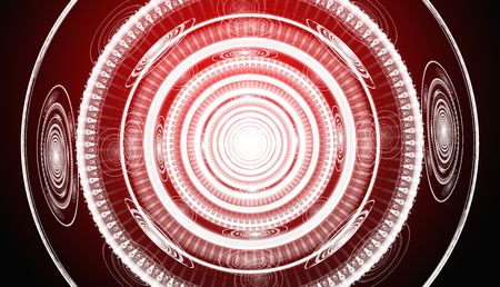Red background. Abstract design. Red and white.の写真素材
