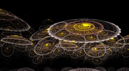 Dark abstract background