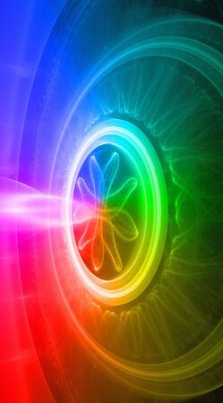 Rainbow background for modern composition.の写真素材