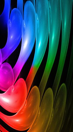 Rainbow background for modern composition.の写真素材