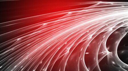 Red background. Abstract design. Red and white.の写真素材