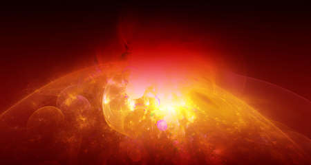Abstract fire backgroundの写真素材