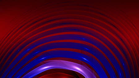 Blue waves of gradientの写真素材
