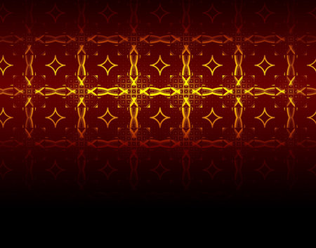 Pattern of fire with black gradient downの写真素材