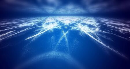 Fade blue, abstract background for creative designの写真素材