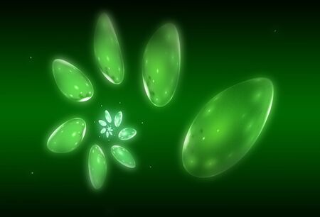 Fade green, abstract nature  background for creative designの写真素材