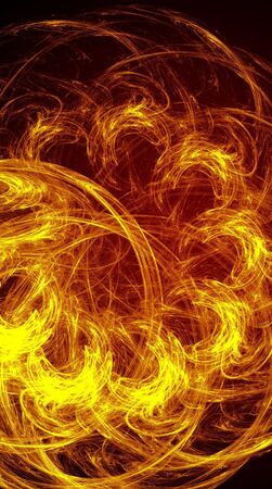 Fire abstract background for creative design. Dark red and orangeの写真素材
