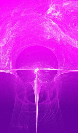 Abstract purple waves and random circles, backgroundの写真素材