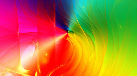 Rainbow background for modern composition.の写真素材