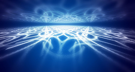 Blue abstract background for creative designの写真素材