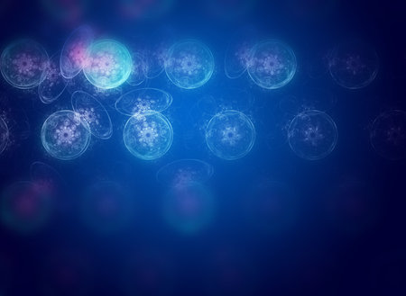 creative background with blue defocused effect