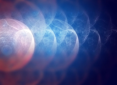 creative background with blue defocused effect