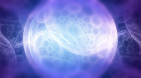 creative background with blue defocused effect