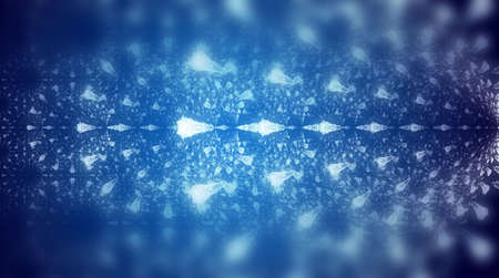 creative background with blue defocused effectの写真素材