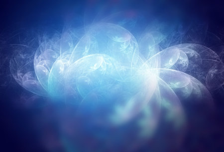 creative background with blue defocused effect
