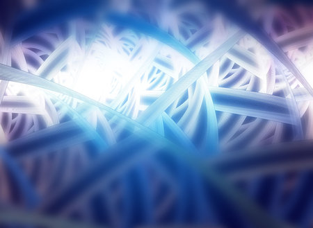 creative background with blue defocused effect