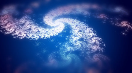 creative background with blue defocused effect