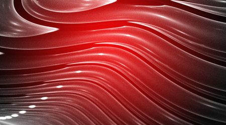 Red background. Abstract design. Red and white.の写真素材