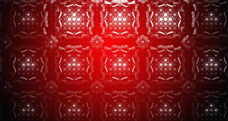 Christmas background. Abstract design. Red and white.の写真素材