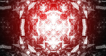 Christmas background. Abstract design. Red and white.の写真素材