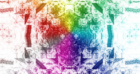 Rainbow design, abstract background