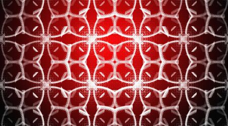 Christmas background. Abstract design. Red and white.の写真素材