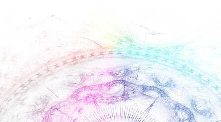 Rainbow background for modern composition.