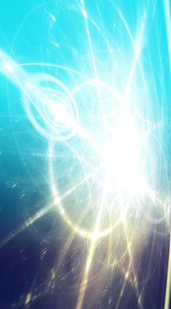 ecological technology, background blue design