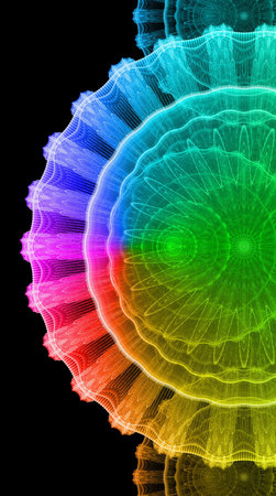 Laser light background.