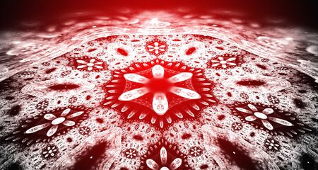 Christmas background. Abstract design. Red and white.の写真素材