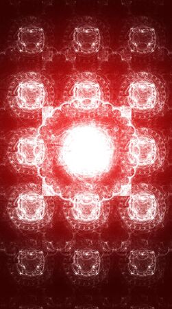 Christmas background. Abstract design. Red and white.の写真素材