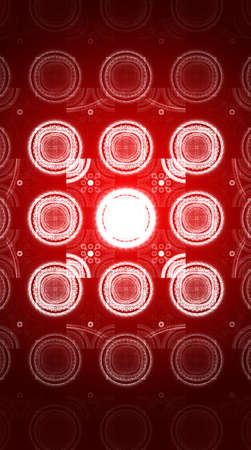 Christmas background. Abstract design. Red and white.の写真素材