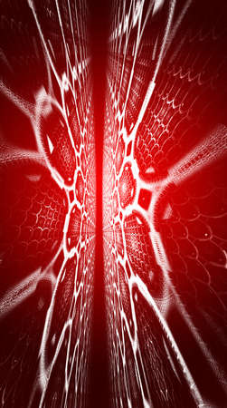 Christmas background. Abstract design. Red and white.の写真素材