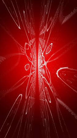 Christmas background. Abstract design. Red and white.の写真素材