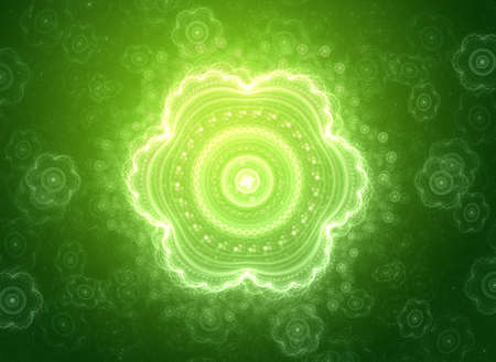 Green Creative Image Design for backgroundの写真素材