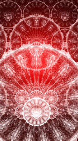 Christmas background. Abstract design. Red and white.の写真素材