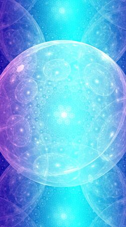 Blue light backgroundの写真素材