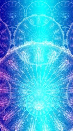 Blue light backgroundの写真素材