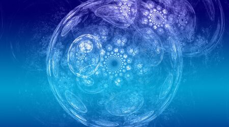 Blue light backgroundの写真素材