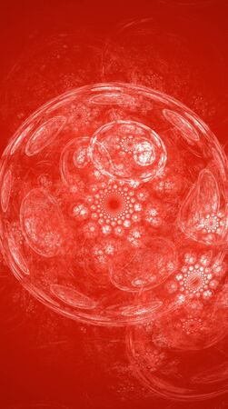 Christmas background. Abstract design. Red and white.の写真素材