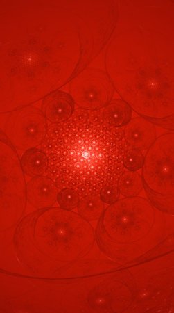 Christmas background. Abstract design. Red and white.の写真素材